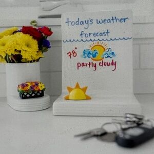 Nora Fleming Pearl Dot Memo Message Menu Board -RETIRED